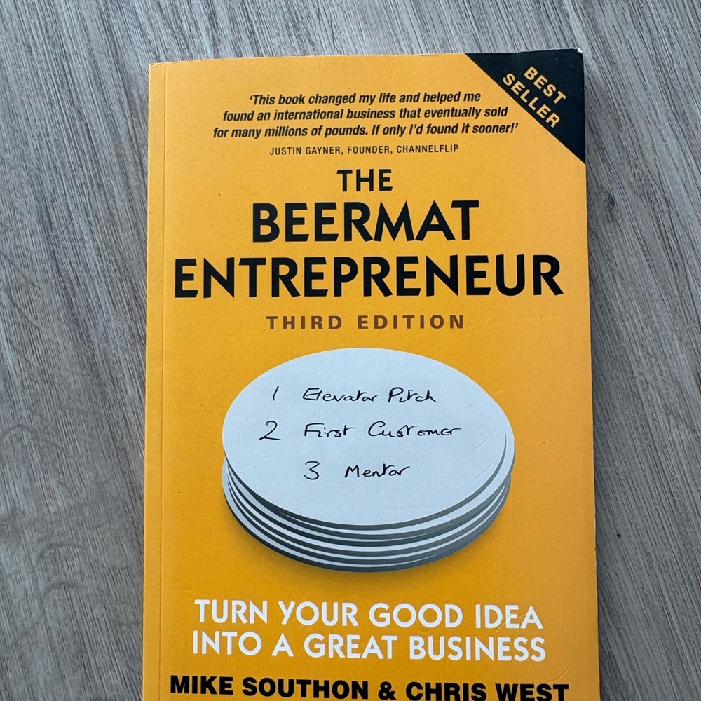 Brand new-The Beermat Entrepreneur Book